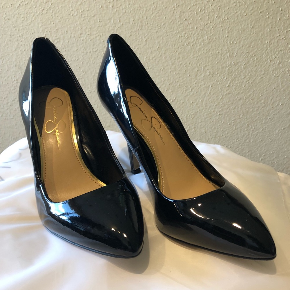 Size 10 New in box Patent Leather Heels